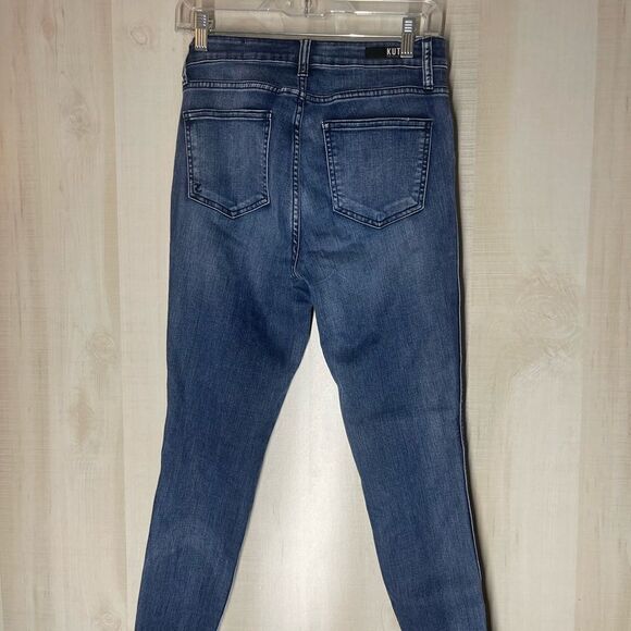 Kut from the Kloth Connie Fab AB ankle skinny distressed jeans, size 4‎ - Picture 8 of 16